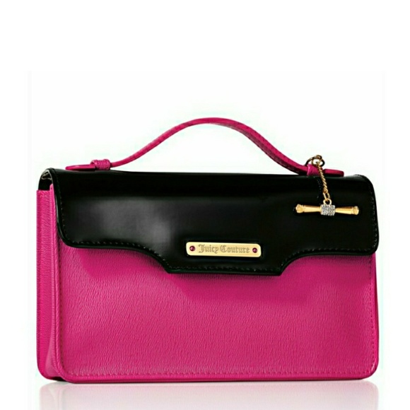 Juicy Couture Handbags - 🆕️Juicy Couture Patent Flap Clutch Bag